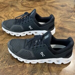 On Cloud 5 Shoes Mens Size 11.5 Black Running Athletic Sneakers